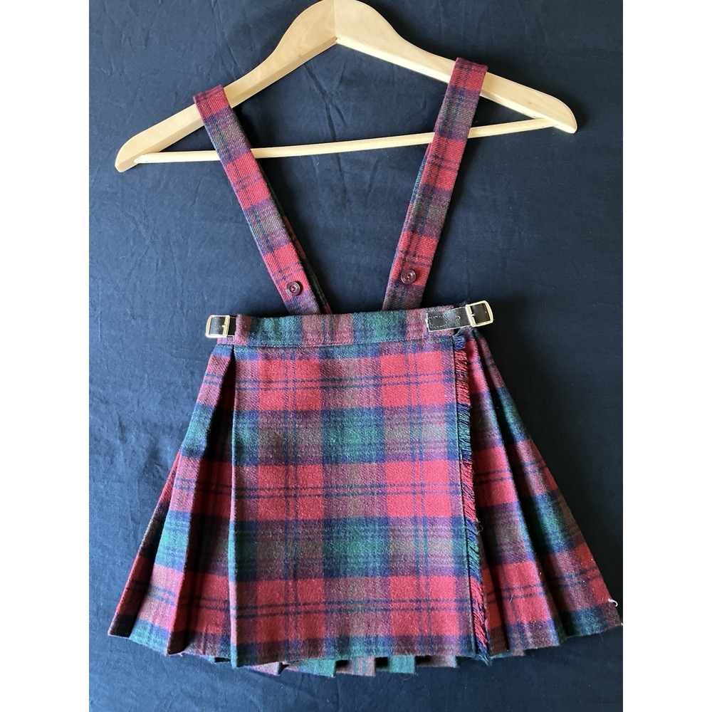 Blarney Woolen Mills Wool Children's Kilts Made In Ireland READ Regarding Sizing